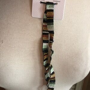 Elegant Multicolor Beaded Headband